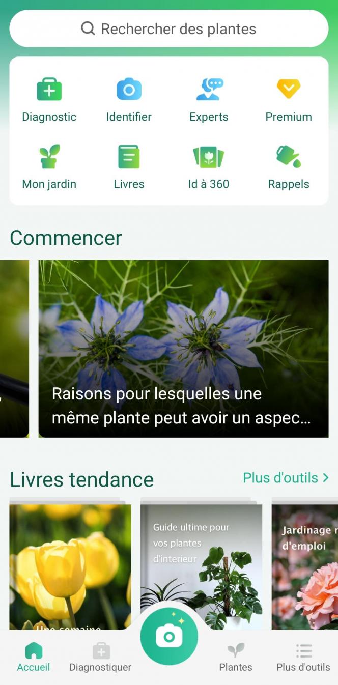 APPLI. PictureThis pour devenir incollable sur les plantes