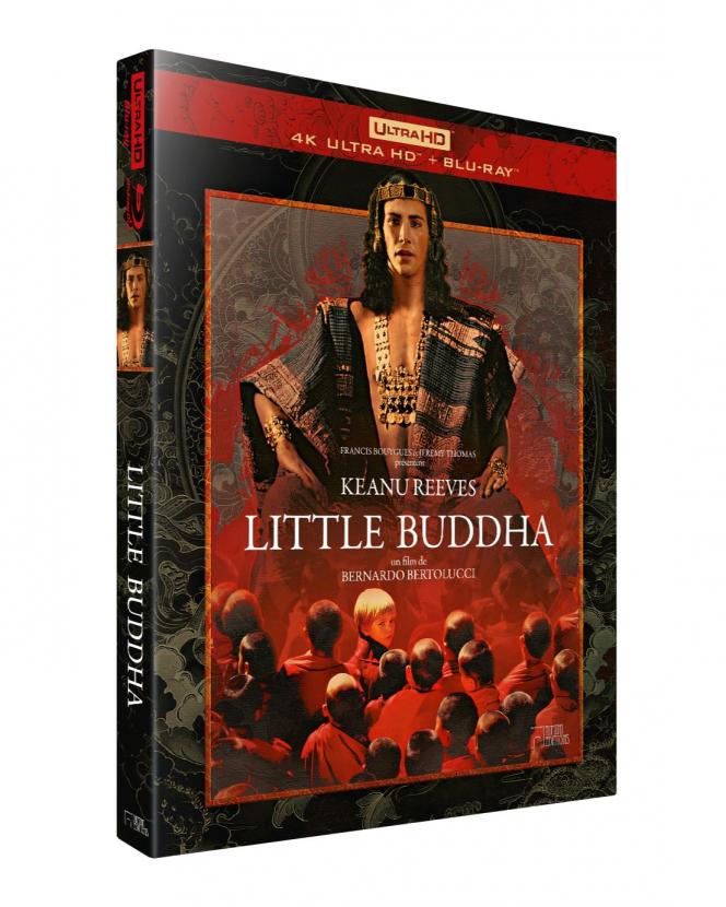 « Little Buddha ». Film italo-britannique (1993 – 2h21). Rimini Éditions. 15€ le DVD, 30€ le combo Blu-Ray + UHD 4K.