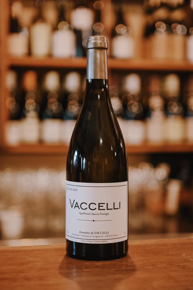 Le blanc corse du domaine Vaccelli