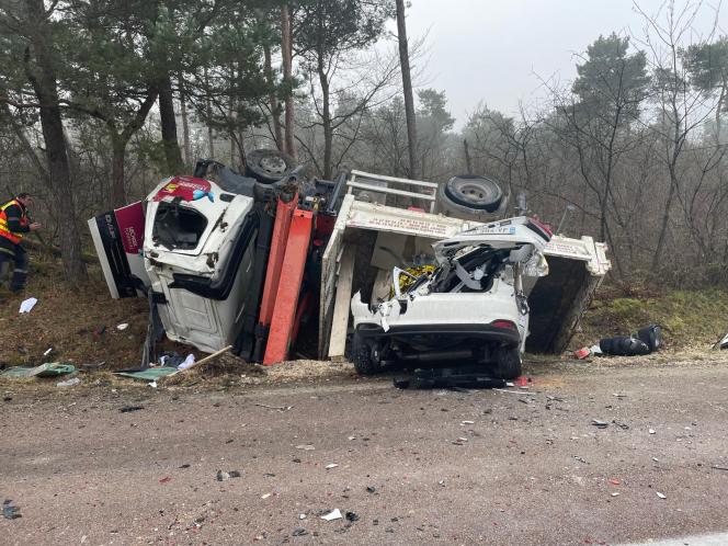 Accident ce mercredi matin sur la RD442 entre Échemines et Le Pavillon- Sainte-Julie